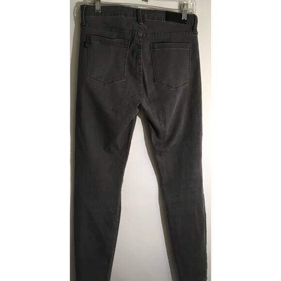 Parker Smith Ava Women's Size 29 Overcast Gray Skinny Studded Embellished Jeans - Picture 5 of 5